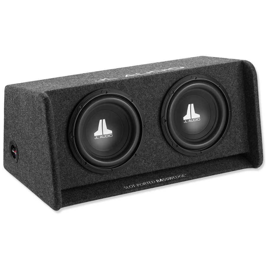 JL Audio BassWedge™ Enclosed Car Subwoofer Dual 10" W0v3 Subwoofer (CP210W0v3) - View 1