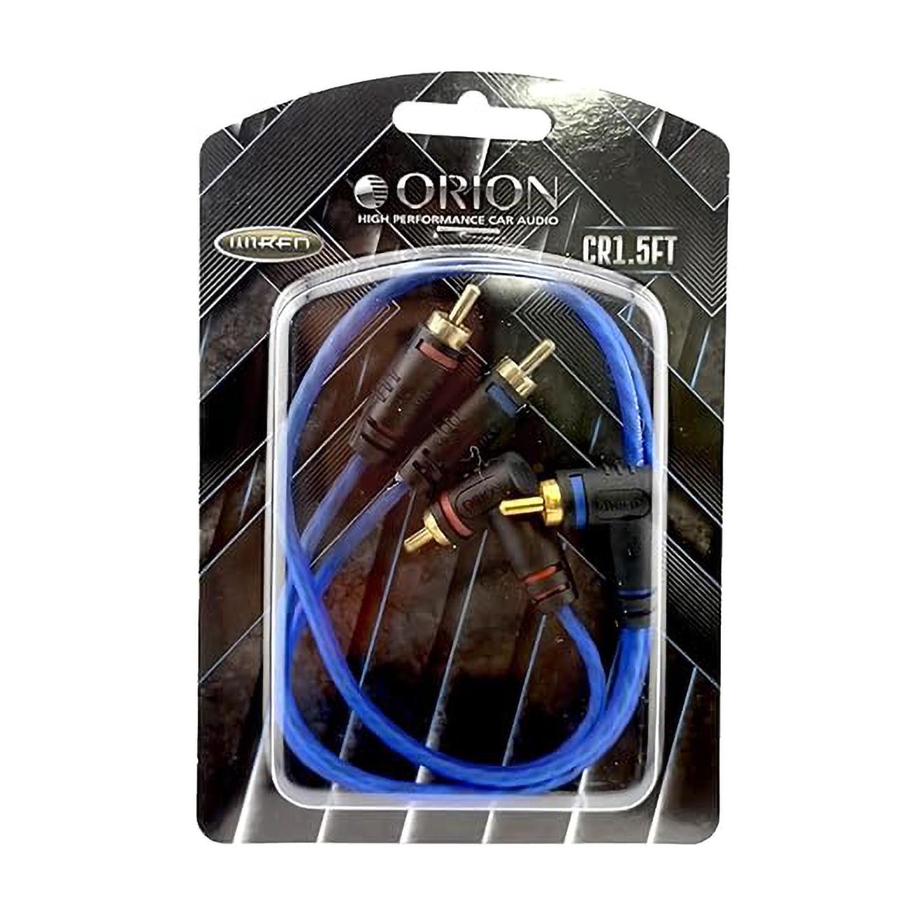 Orion 1.5' CCA 2-Channel RCA Cable - Translucent Blue - View 2