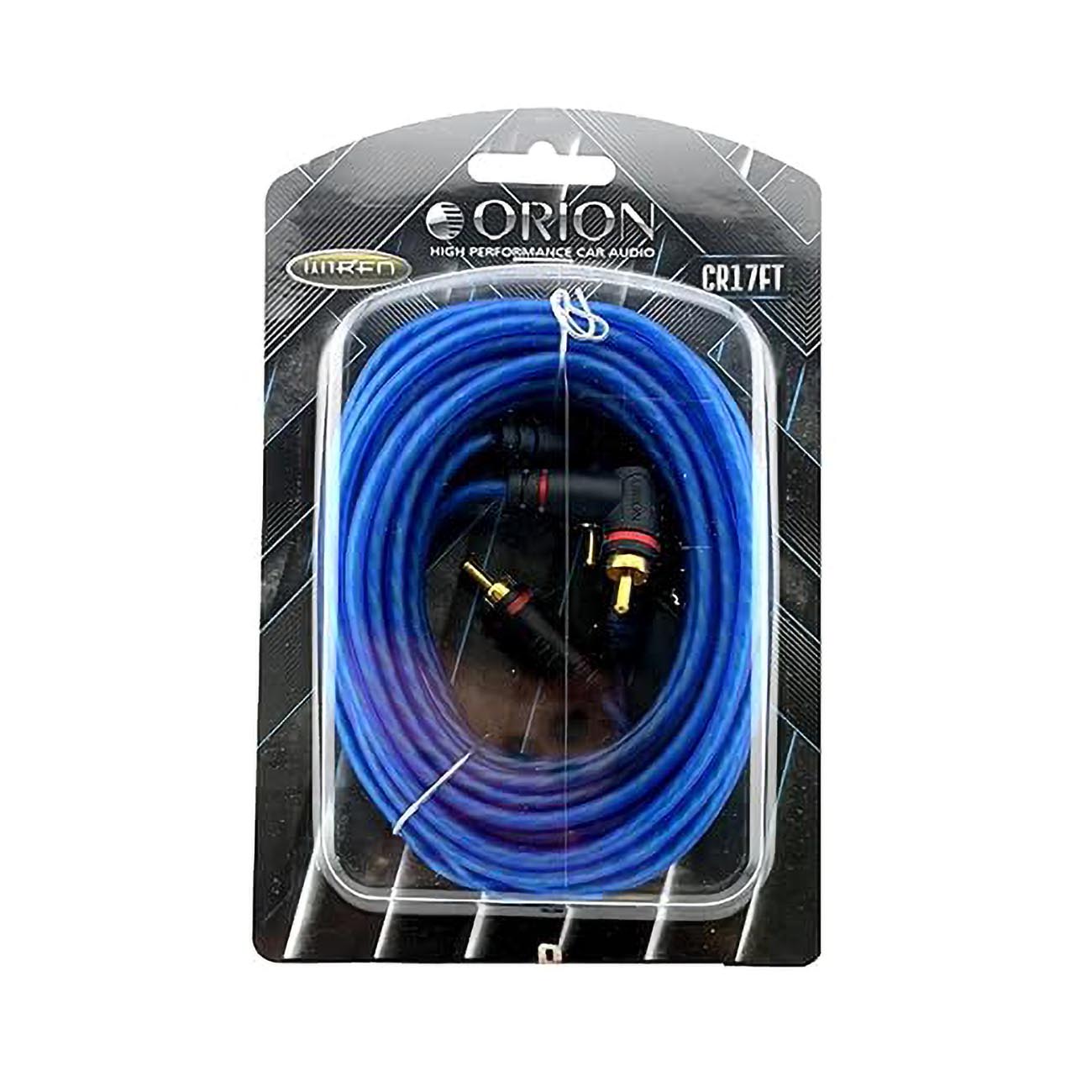 Orion 17' CCA 2-Channel RCA Cable - Translucent Blue - View 2