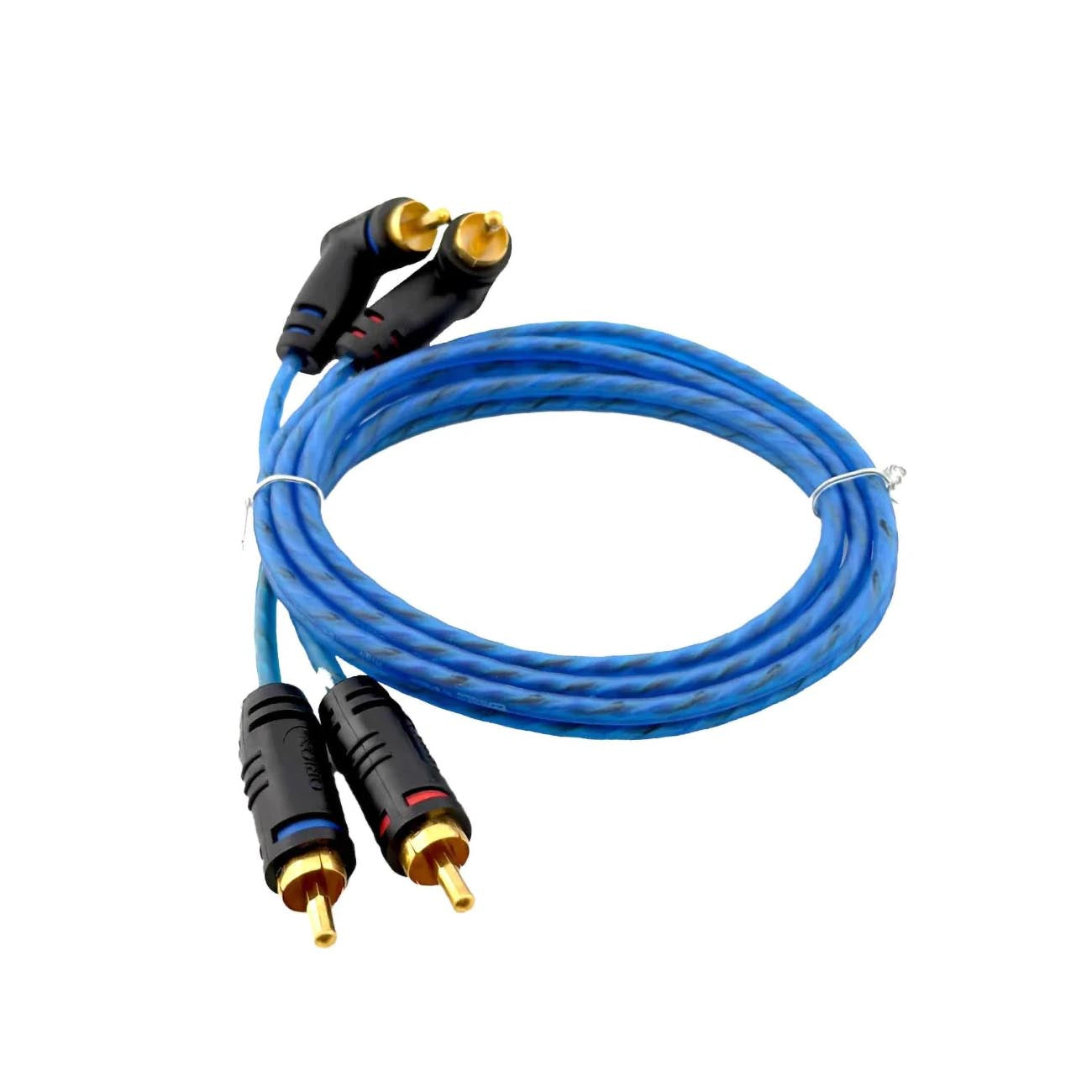 Orion 3' CCA 2-Channel RCA Cable - Translucent Blue - View 1
