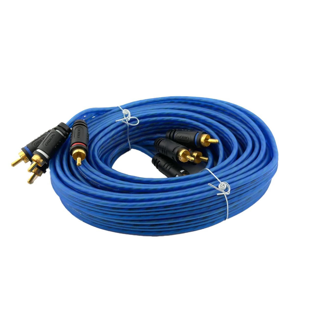 Orion 17' CCA 4-Channel RCA Cable - Translucent Blue - View 2