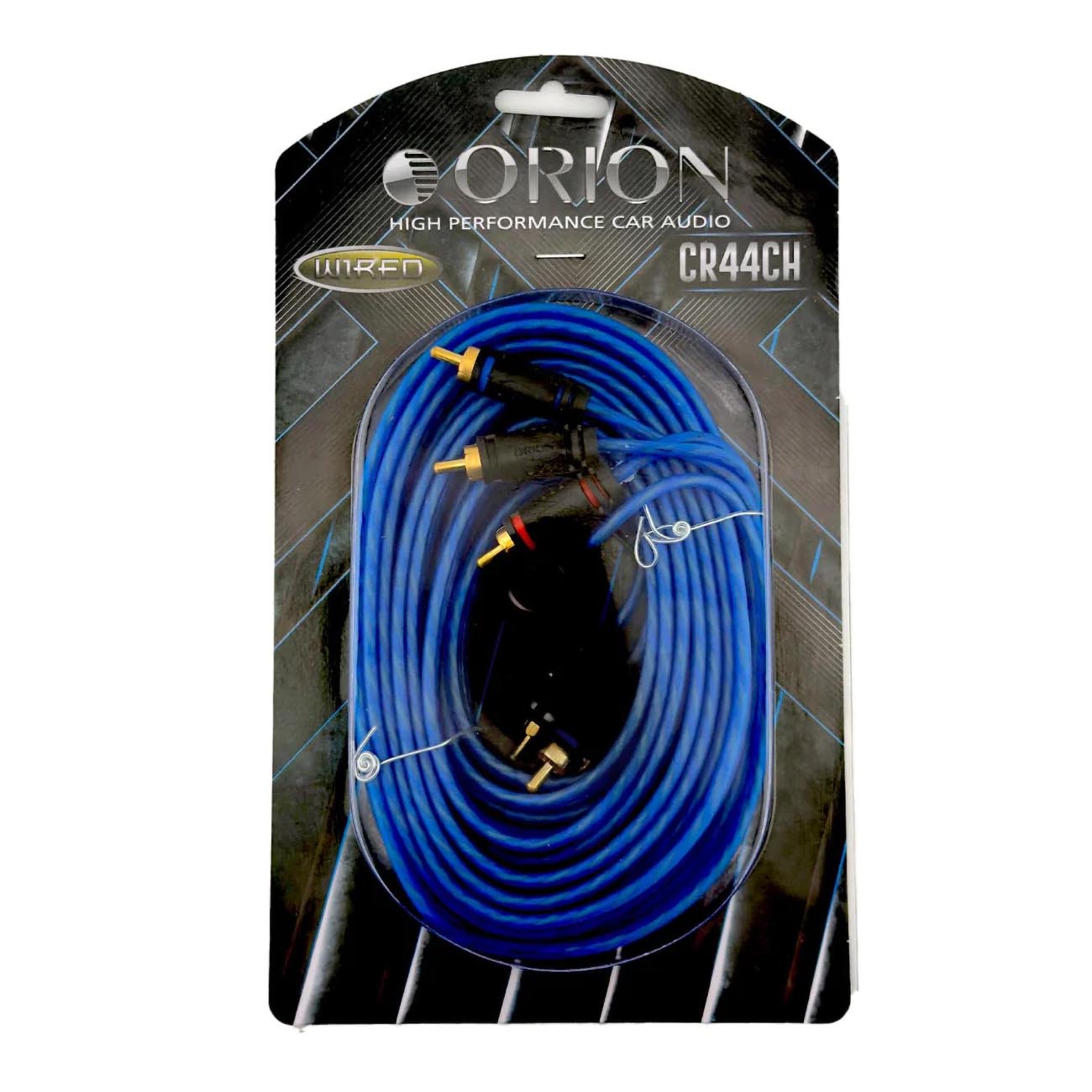 Orion 17' CCA 4-Channel RCA Cable - Translucent Blue - View 3