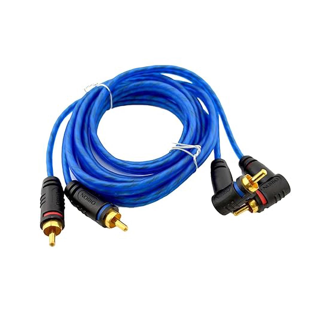 Orion 6-foot CCA 2-Channel RCA Cable - Translucent Blue - View 1