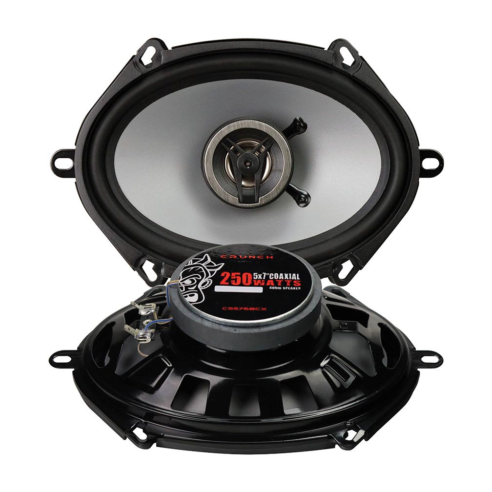 Crunch CS5768CX 5x7"-6x8" Coaxial Speaker with 250W Max Power