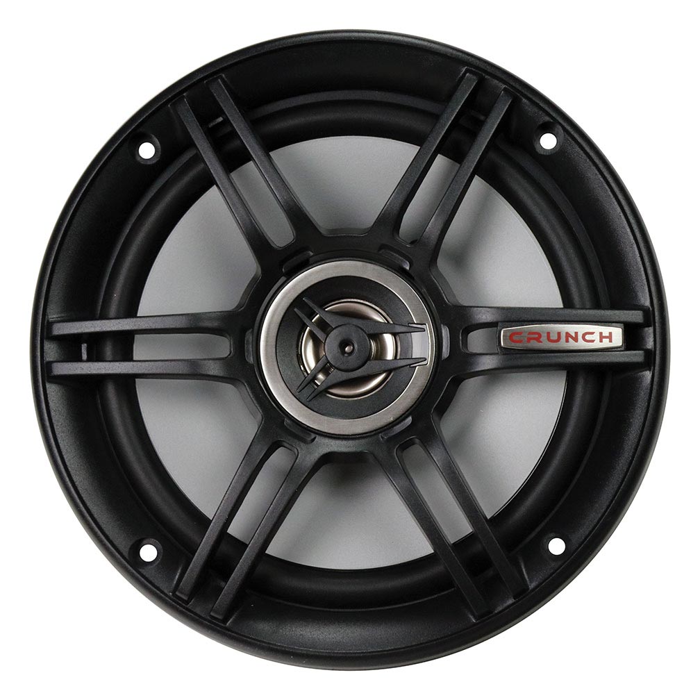 Crunch CS65CXS 6.5-Inch 3-Way Shallow Mount Car Speakers - 300W Max Power