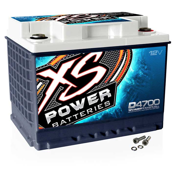 XS Power D4700 12 Volt Power Cell with 2900 Max Amps and 62Ah Capacity