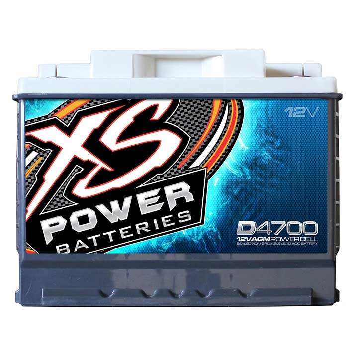 XS Power D4700 12 Volt Power Cell with 2900 Max Amps and 62Ah Capacity