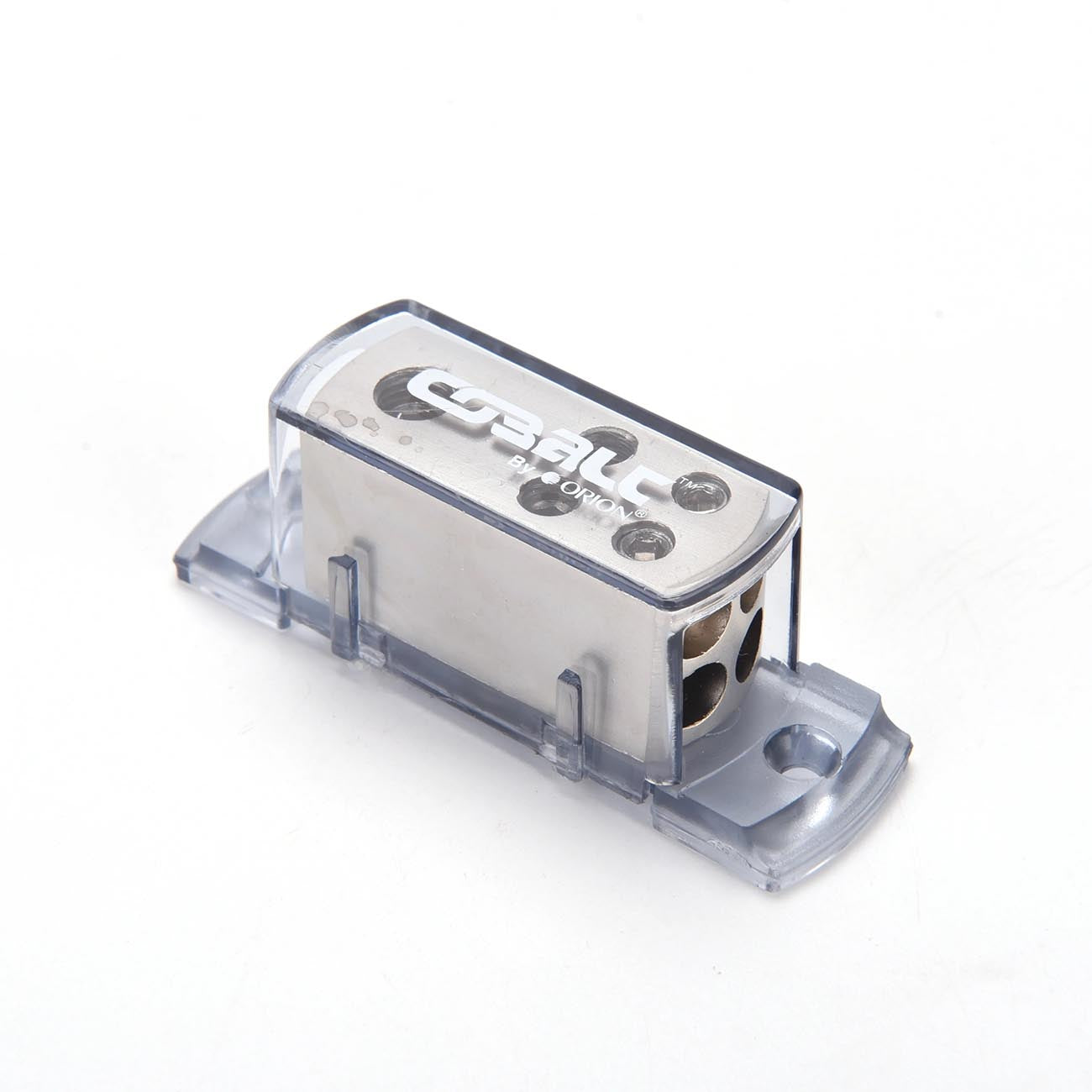 Orion Cobalt Distribution Block (Part Number DB1248) – 1 Input for 2/4 Gauge Cab - View 1
