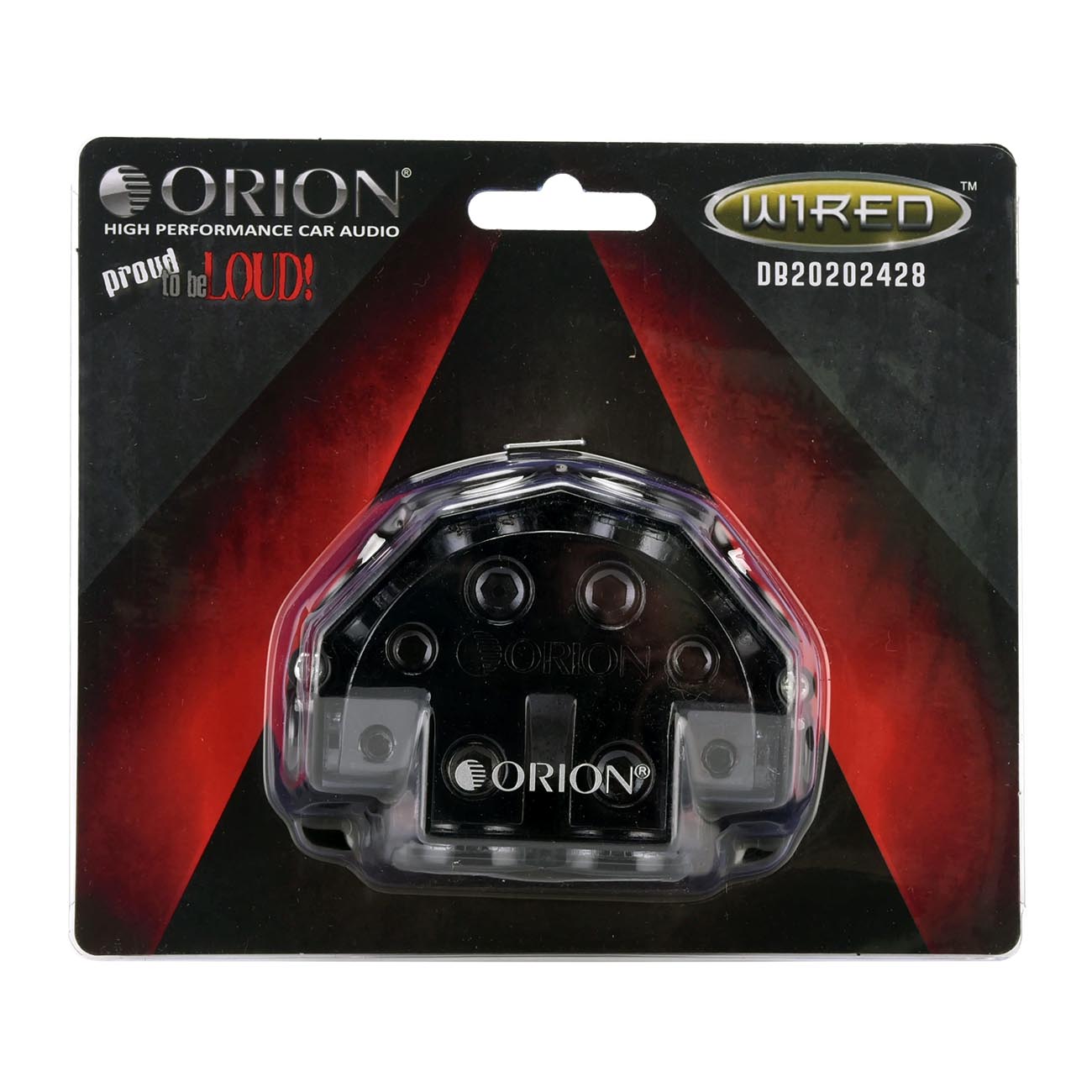 Orion Wired Series 1-In / 6-Out Distribution Block - Model DB20202428 - View 3