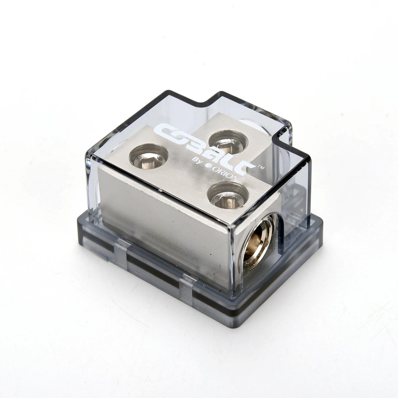 Orion Cobalt Series T-Style Distribution Block - 1 Input 2 Outputs, 0/2 Ga. In / - View 1