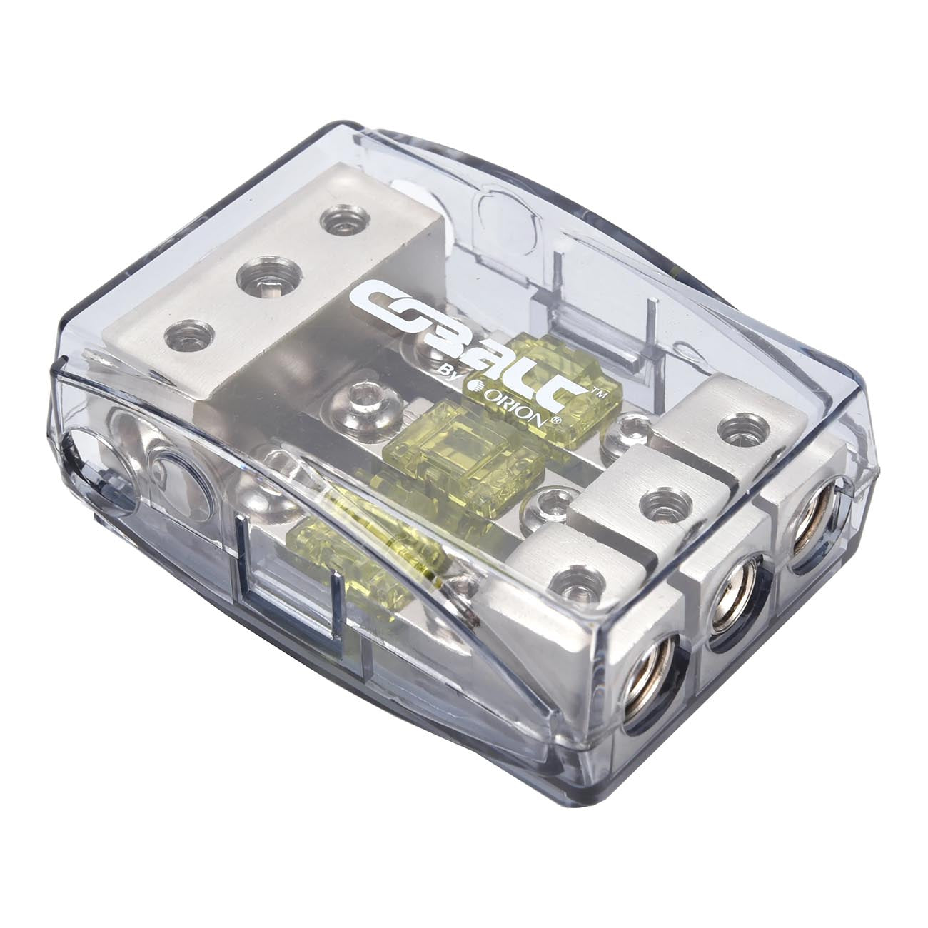 Orion Cobalt Mini ANL Distribution Block with 3 100A MANL Fuses - 1 In/3 Out, 4/ - View 1