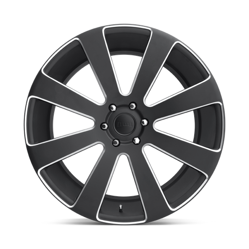 DUB 1PC S187 8-BALL 22x9.5 Wheel, 6x5.5 Bolt Pattern, Matte Black Milled, +20 Offset