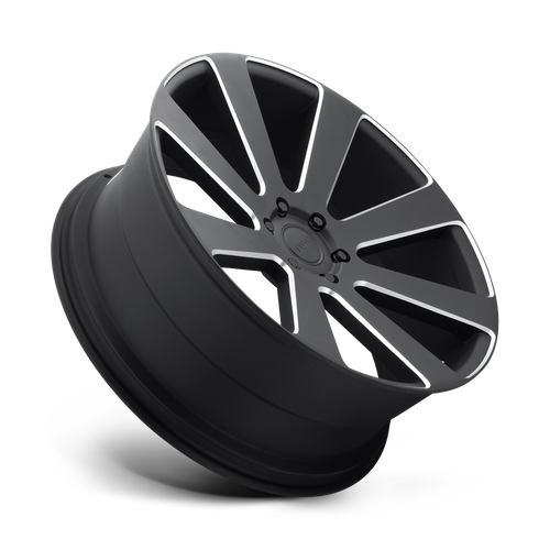 DUB 1PC S187 8-BALL 24x10 Matte Black Milled Wheel, 6x5.5 Bolt Pattern, +20 Offset