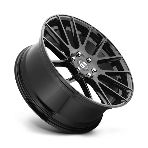 DUB 1PC S205 LUXE 22x9.5 Gloss Black Wheel, 6x5.5 Bolt Pattern, +20 Offset