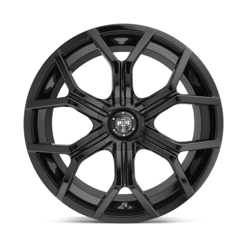 DUB 1PC S208 Royalty 22x9.5 Gloss Black Wheel, 6x135/6x139.7, +30 Offset