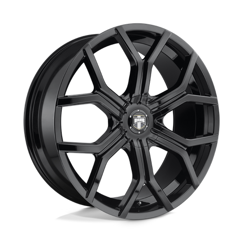 DUB 1PC S208 Royalty 22x9.5 Gloss Black Wheel, 6x135/6x139.7, +30 Offset