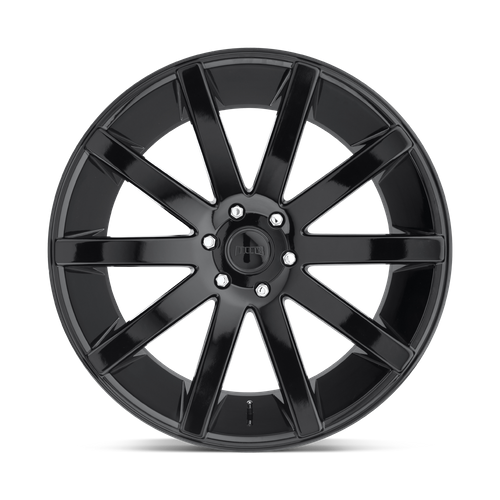DUB 1PC S219 Shot Calla 22x9.5 Gloss Black Wheel, 6x5.5 Bolt Pattern, +20 Offset