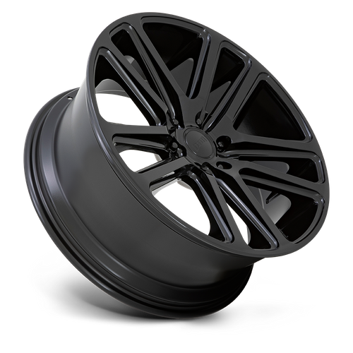 DUB 1PC S256 FLEX Gloss Black Wheel, 22x9.5, 6x5.5 Bolt Pattern, +25 Offset