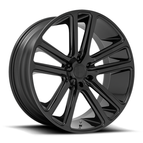 DUB 1PC S256 FLEX 24x10 Gloss Black Wheel, 6x135, +30 Offset