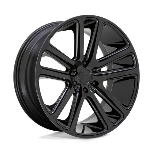 DUB 1PC S256 FLEX Gloss Black Wheel, 22x9.5, 6x5.5 Bolt Pattern, +25 Offset