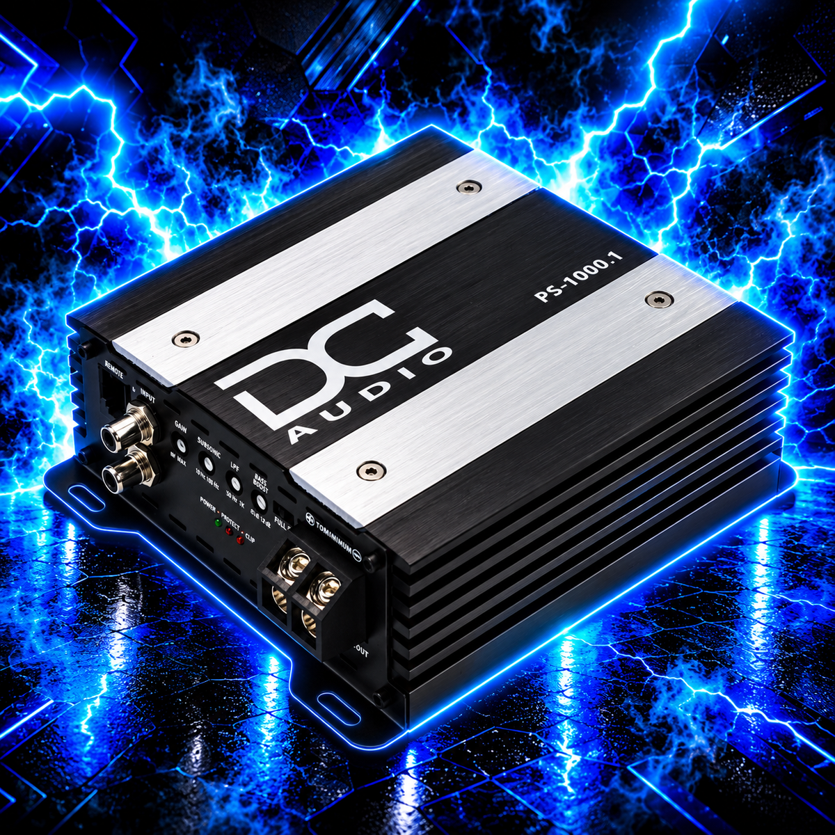 DC Audio PS1000x1 - Mini Full Range Mono Block Amplifier