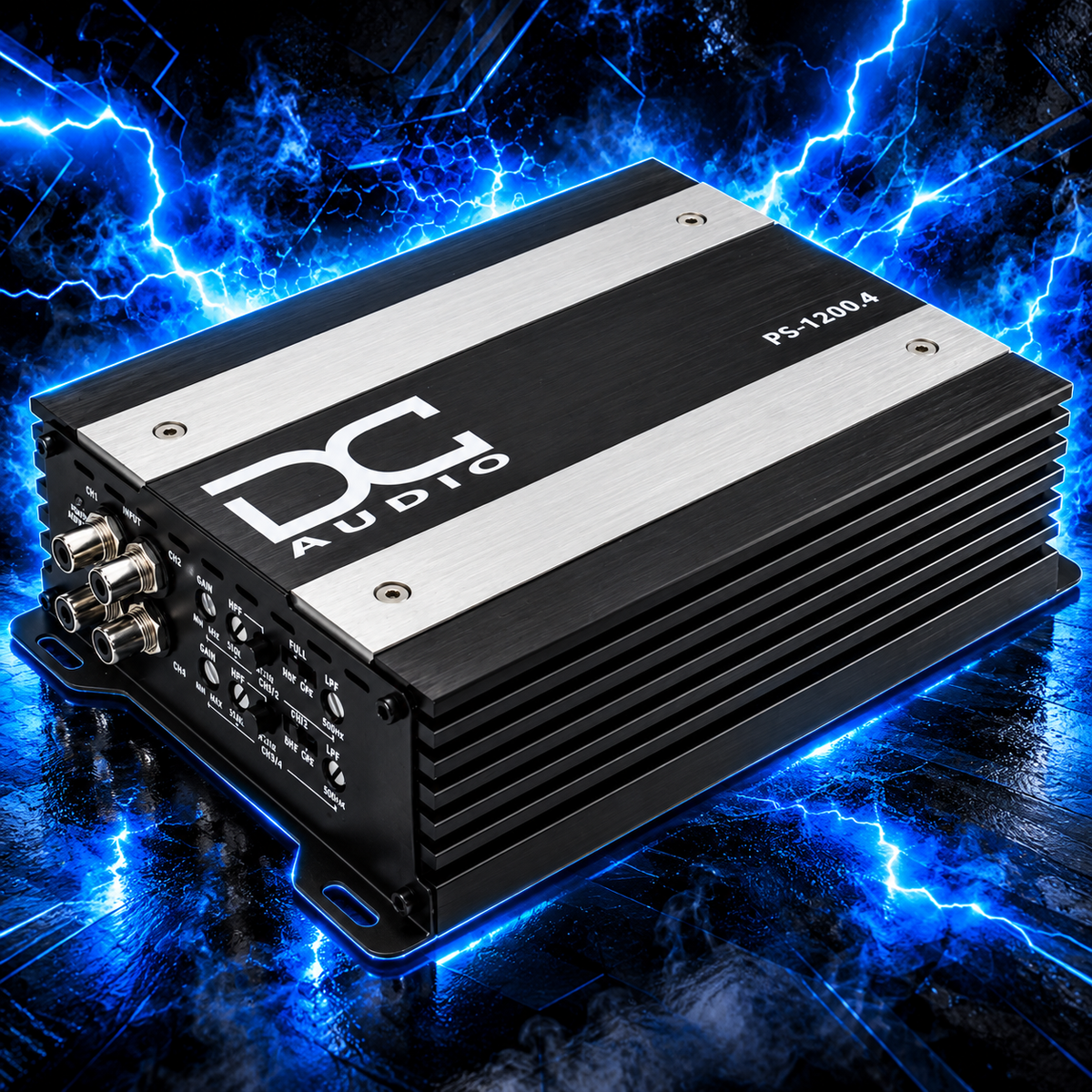DC Audio PS1200x4 - Mini 4 Channel Amplifier