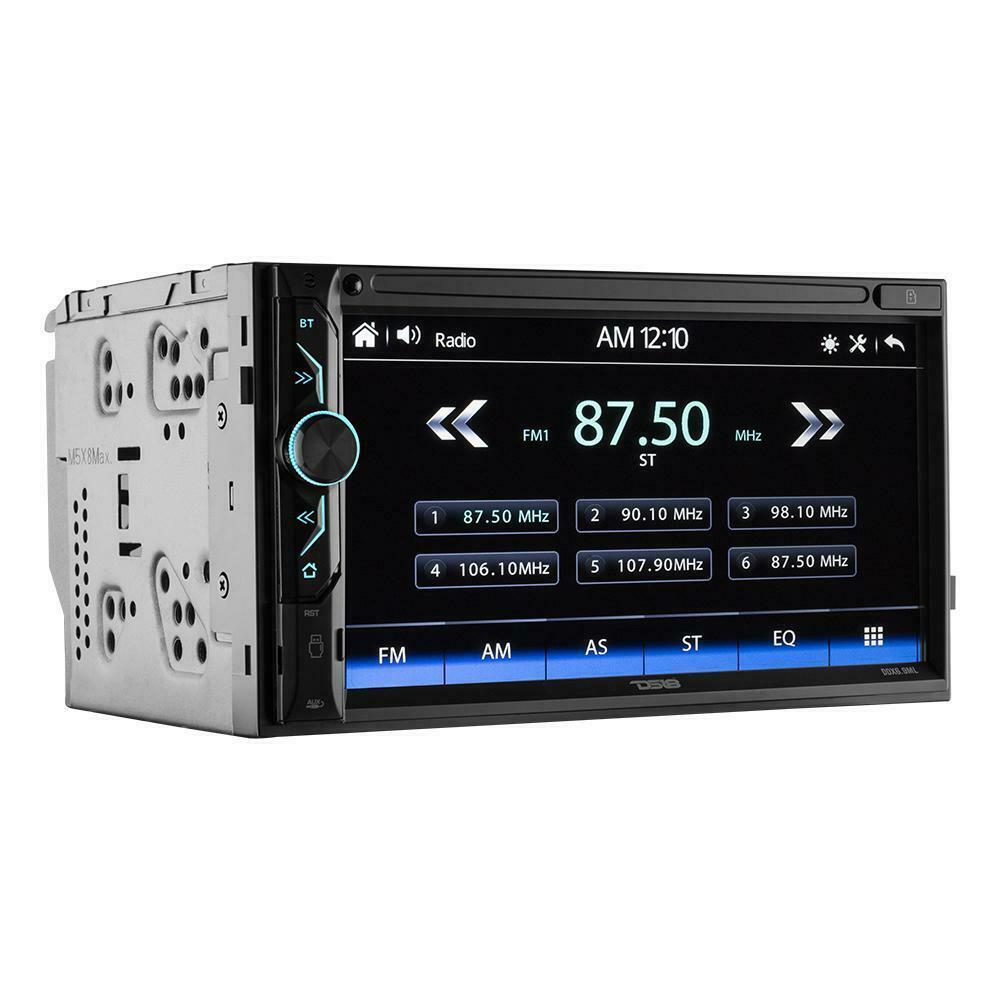 DS18 DDX69ML 6.9-Inch Touchscreen Double DIN Mechless Car Stereo with Bluetooth and Mirror Link