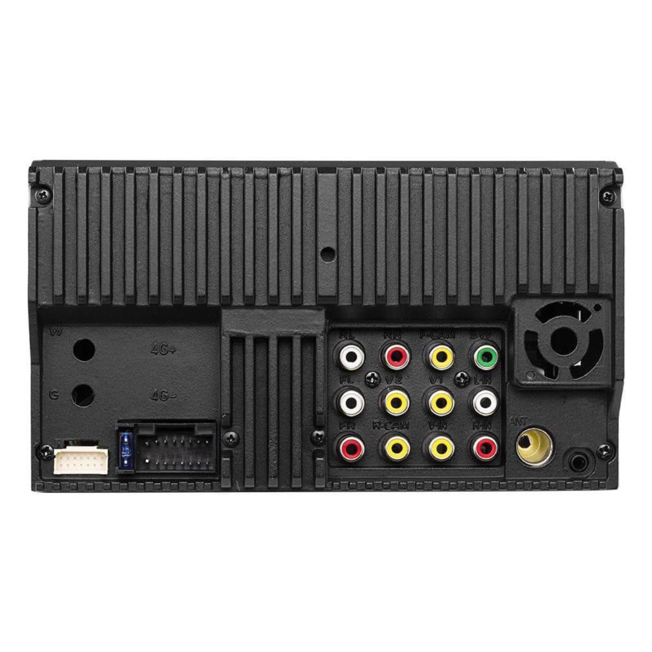 DS18 DDX69 6.9-Inch Touchscreen Double DIN Car Stereo with Bluetooth, DVD, and Mirror Link