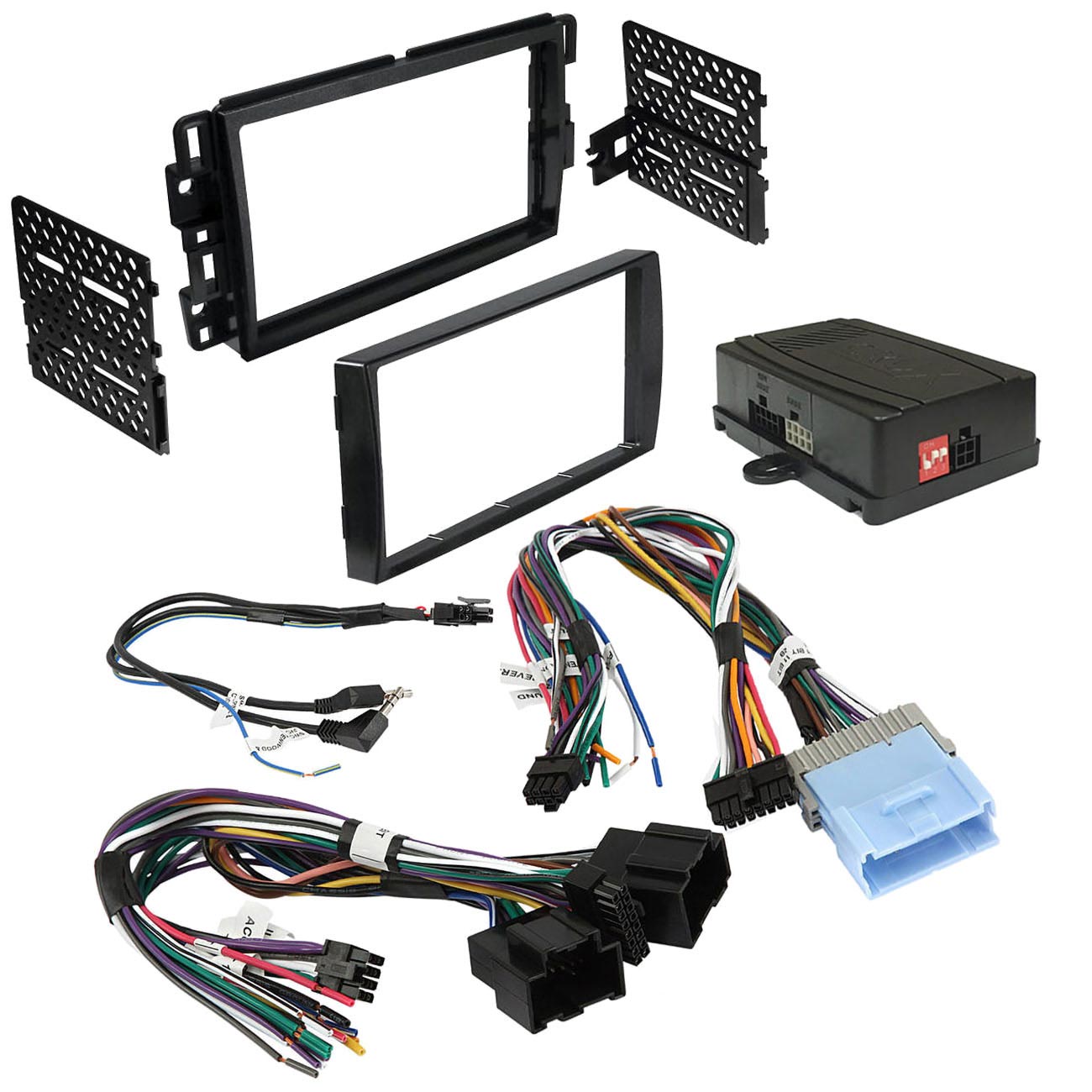 CRUX Radio Replacement with SWC Retention for '04-'12 GM LAN 11-Bit Vehicles - Includes Dash Kit