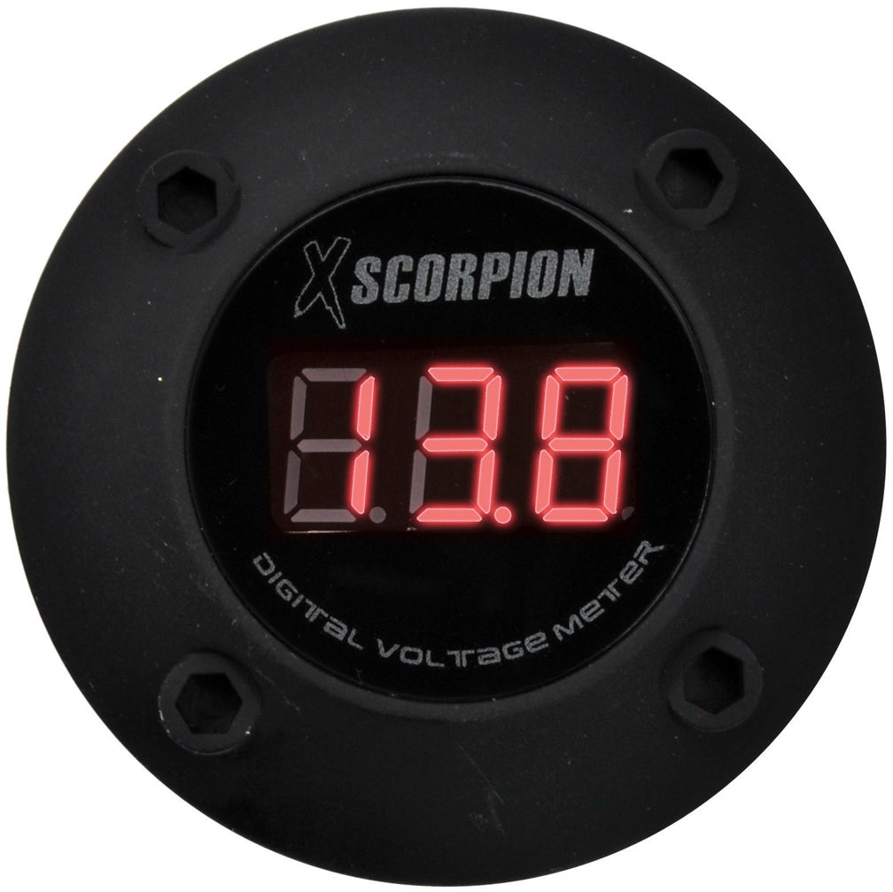 Xscorpion Digital Voltmeter with 3-Digit LED Display - Model DVM3RB