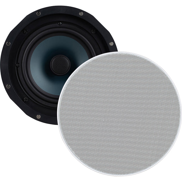 Dayton Audio Cc65w Contractor Series Cc65w In-ceiling Speaker Set With 6-1/2-in. Woofers, 2 Count