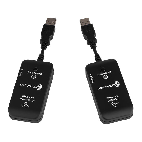 Dayton Audio Wave-linkwls Wave-link Wls 2.4-ghz Full-range Wireless Transmitter And Receiver For Subs And Speakers