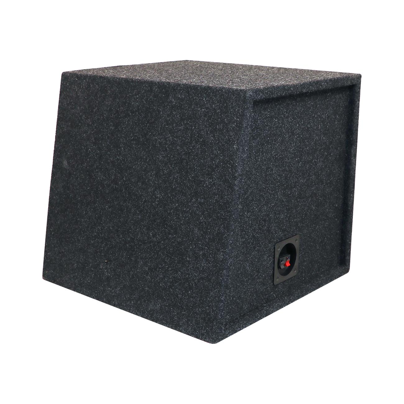 Atrend Pro-Series Single 15-Inch Sealed Wedge Enclosure with Charcoal Carpet Covering
