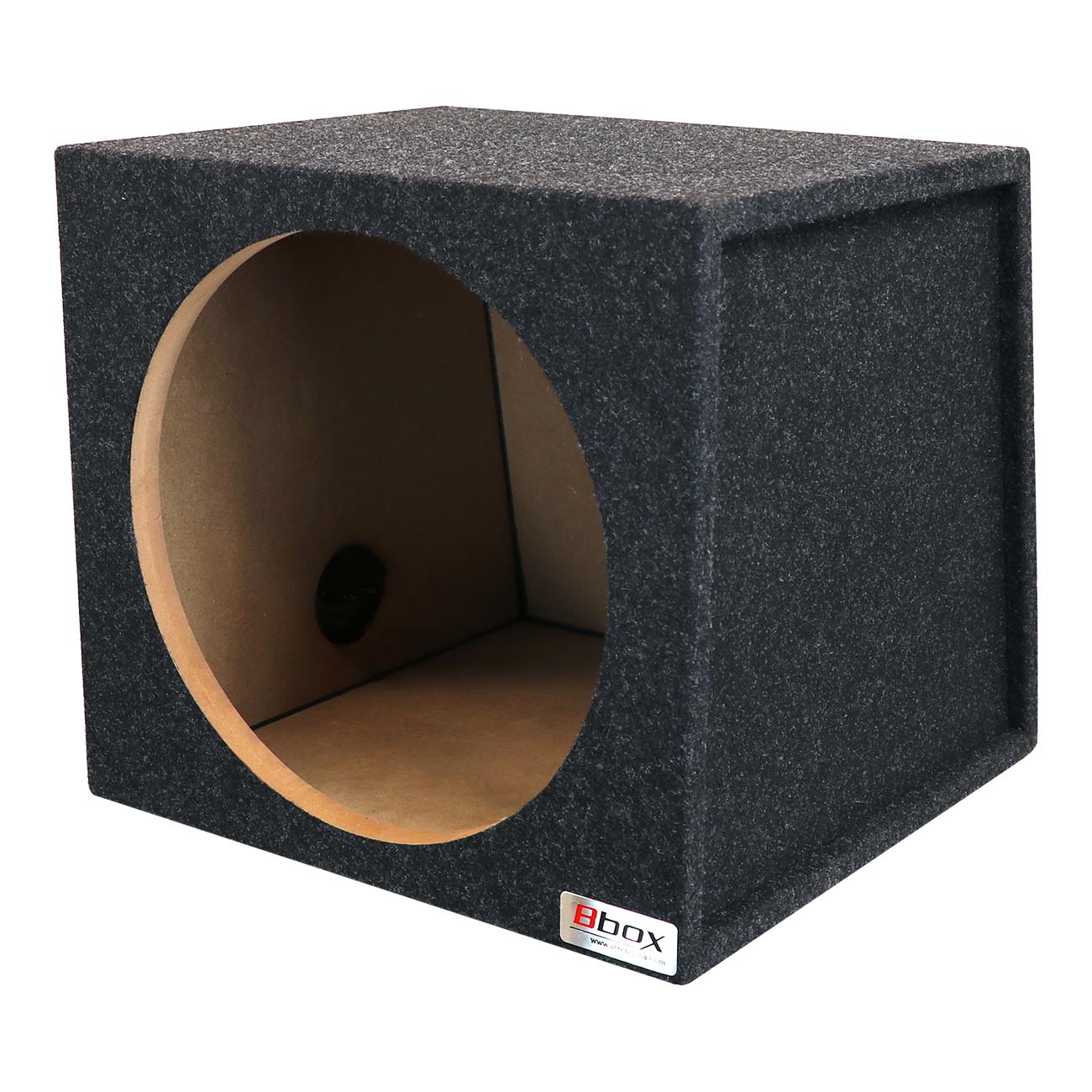 Atrend Pro-Series Single 15-Inch Sealed Wedge Enclosure with Charcoal Carpet Covering