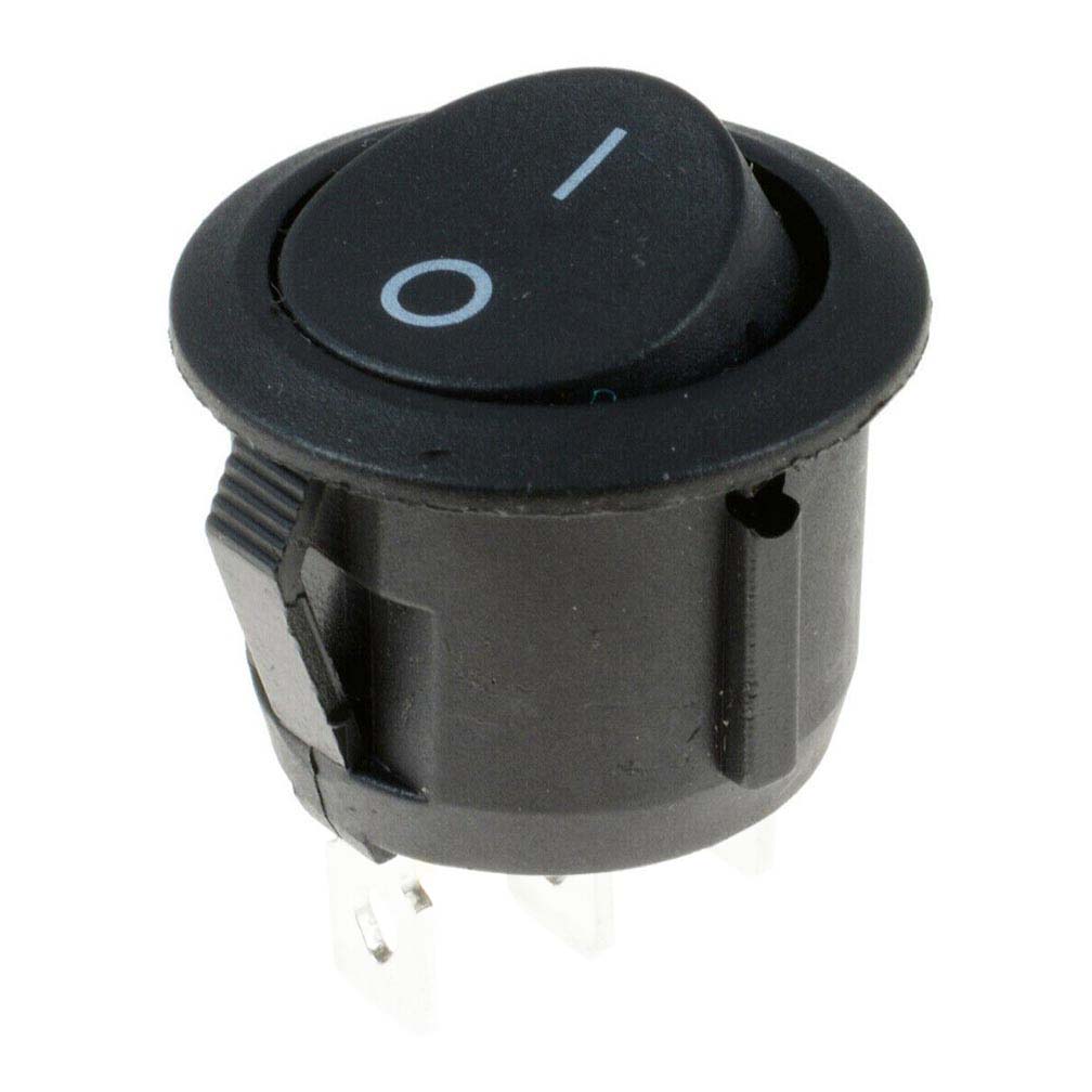 Nippon Round Rocker Switch, 10-Pack