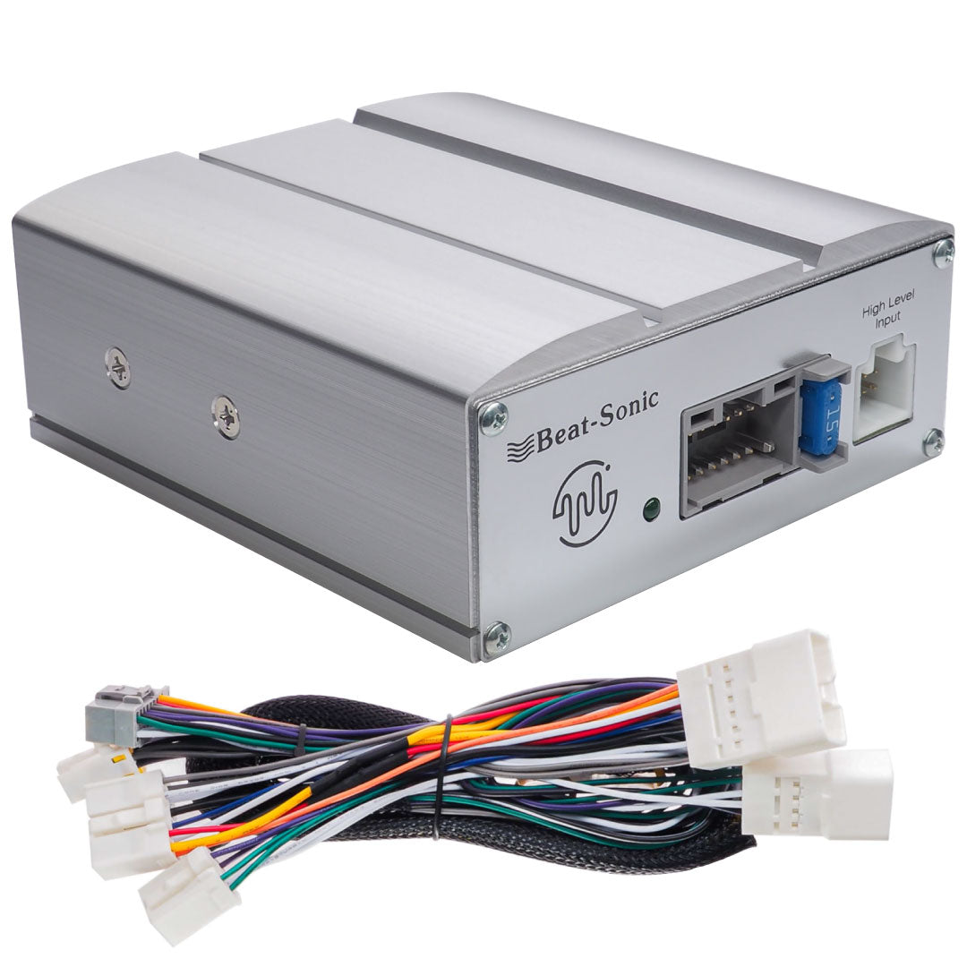 Beat-Sonic Plug & Play Amplifier Kit for 1987-2021 Toyota, Scion & Subaru - ENA-2T1