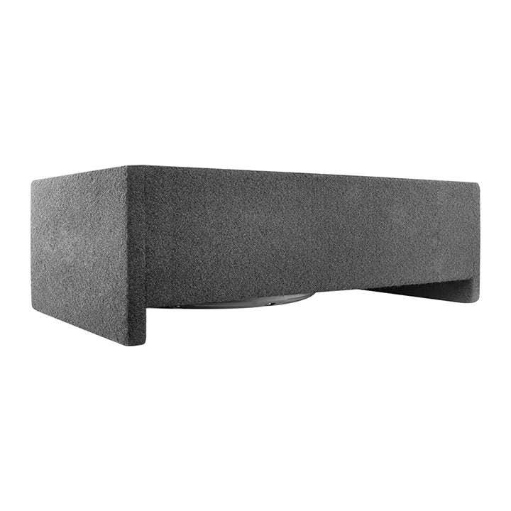 DS18 10-Inch Amplified Shallow Down Fire Subwoofer Enclosure - Model ENDF10A