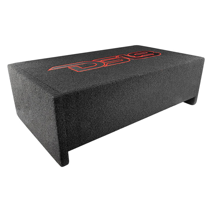 DS18 10-Inch Amplified Shallow Down Fire Subwoofer Enclosure - Model ENDF10A