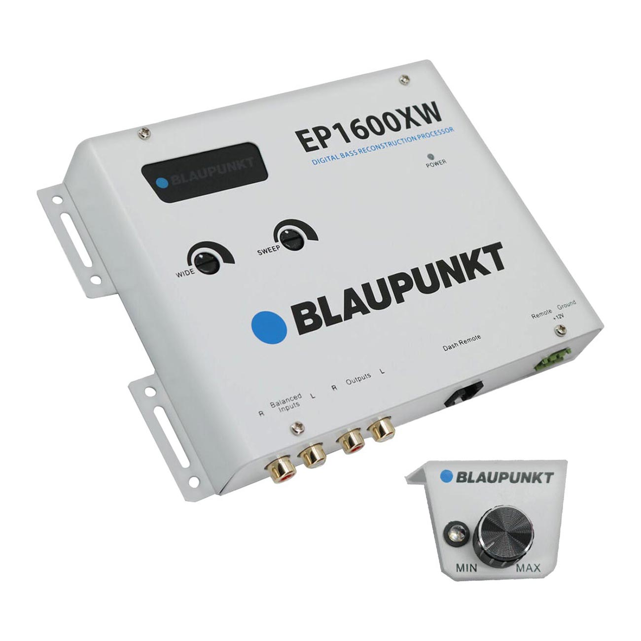 Blaupunkt EP1600XWPRO Digital Bass Reconstruction Processor with Dash Mount Cont - View 1