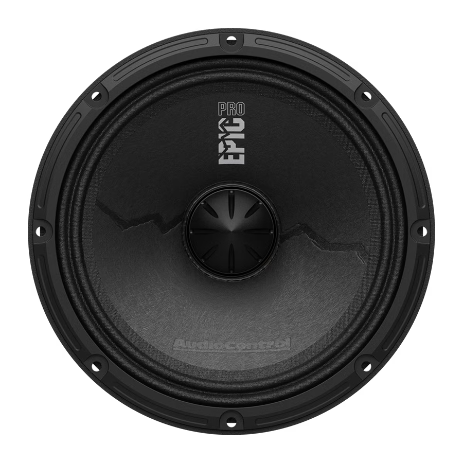 AudioControl EPIC PRO Series 6.5" Neodymium Pro Audio Midrange 200 Watt RMS / 300 Watt Max, 4 Ohm (Pair):