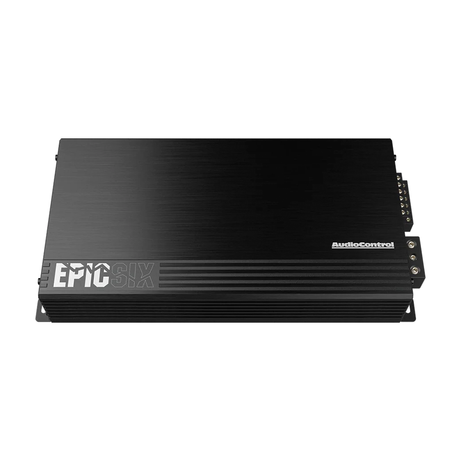 AudioControl EPIC Series 6Ch Full-Range Class D Car Amplifier - 1200W: EPICSIX