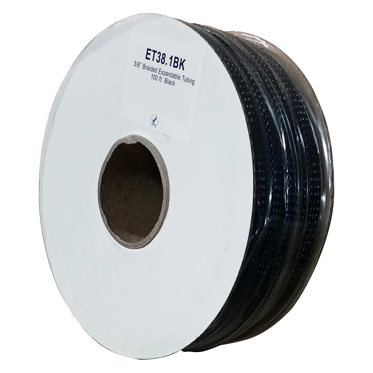 Xscorpion 3/8-Inch Expandable Braided Sleeve - Black, 100 Feet