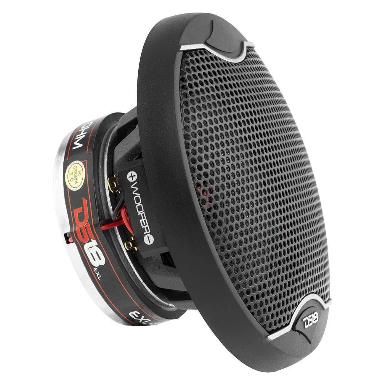DS18 EXLSQ40 4-Inch 2-Way Car Speakers