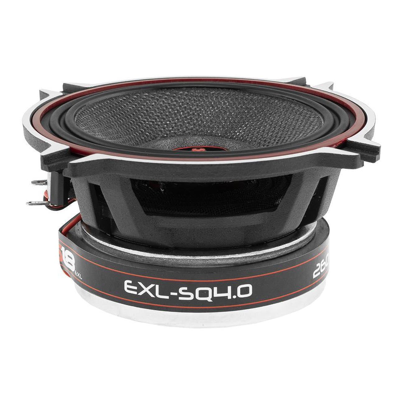 DS18 EXLSQ40 4-Inch 2-Way Car Speakers