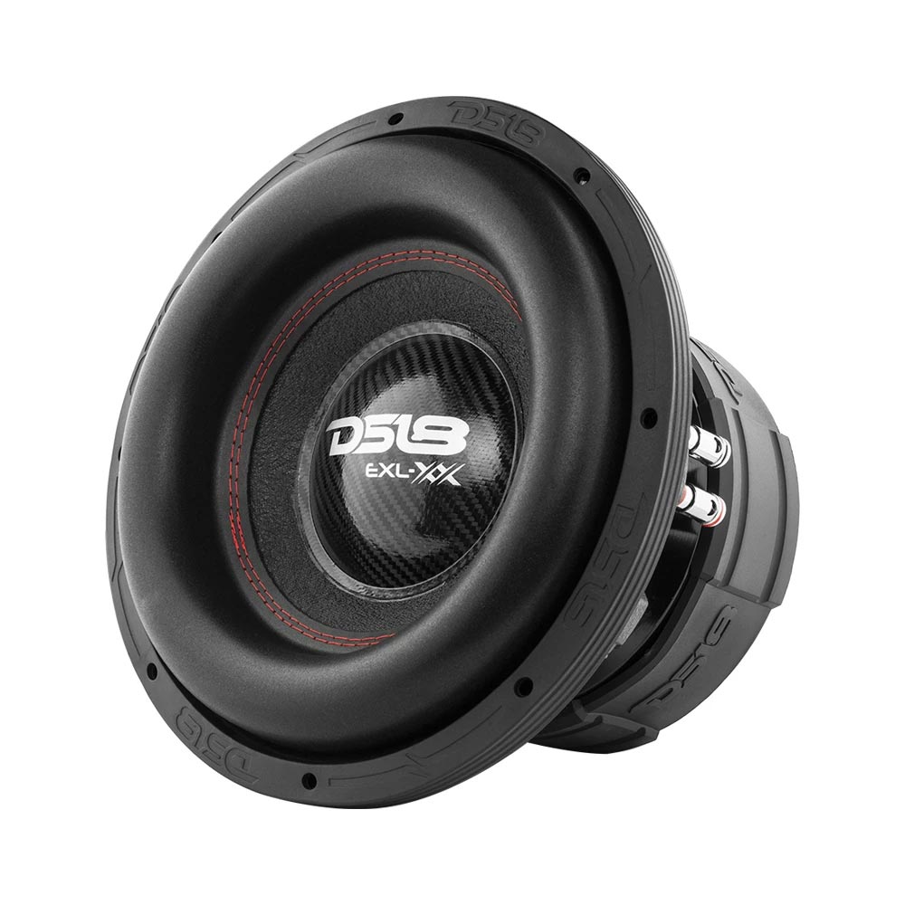 DS18 High Excursion 12-Inch Subwoofer - 4000W Dual Voice Coil 4-Ohm - Model EXLXX124DHE