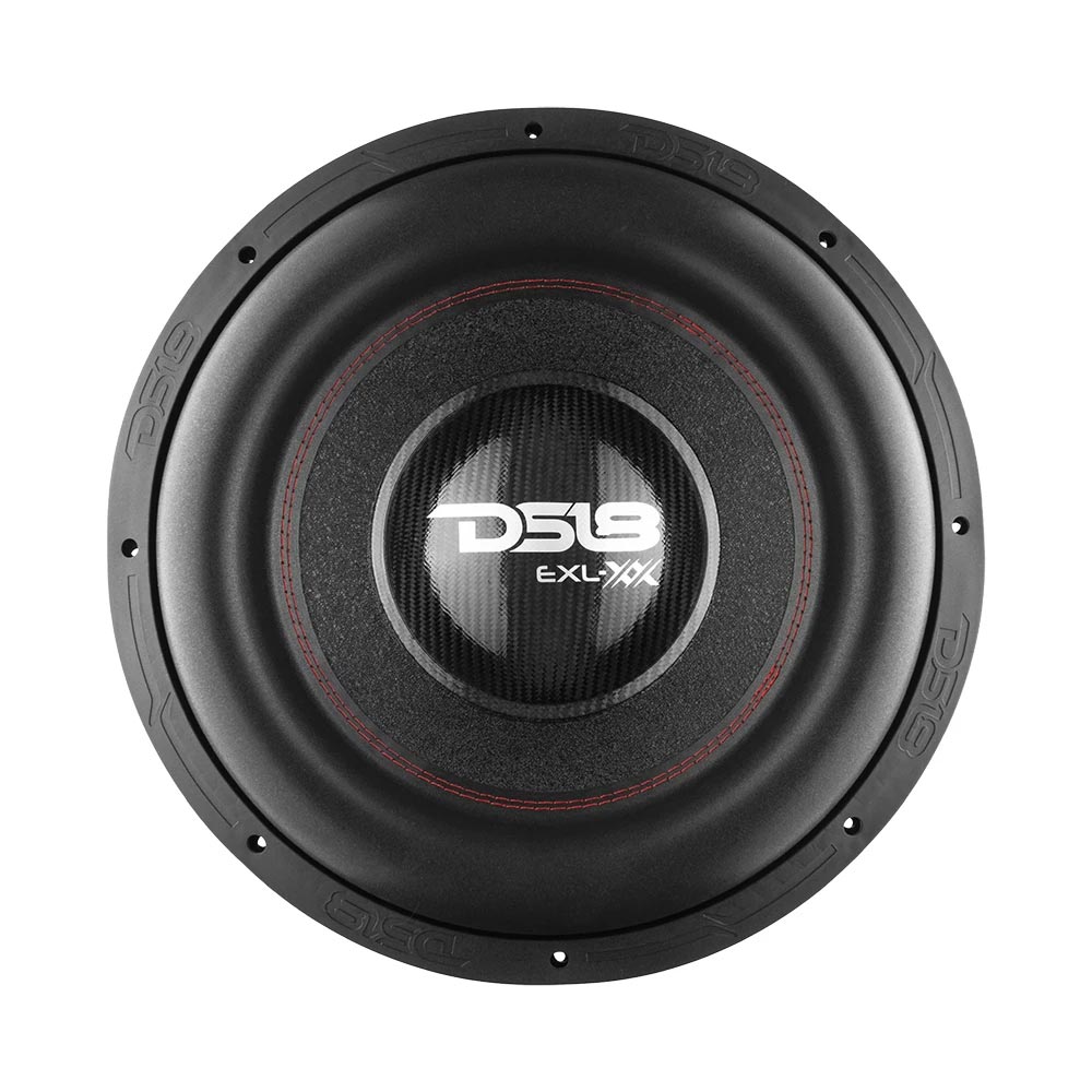DS18 High Excursion 15-Inch Woofer - 2000W RMS / 4000W Max Dual 4 Ohm Voice Coils