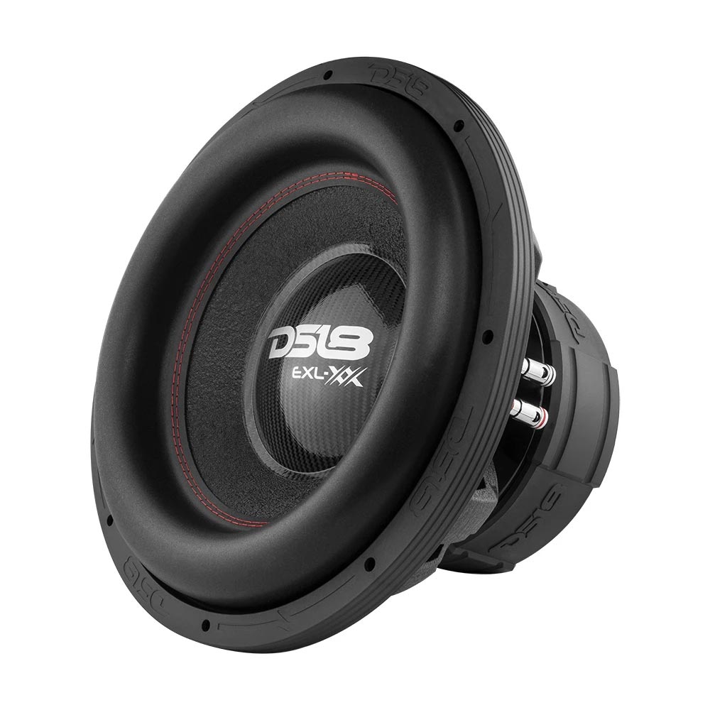 DS18 High Excursion 15-Inch Woofer - 2000W RMS / 4000W Max Dual 4 Ohm Voice Coils
