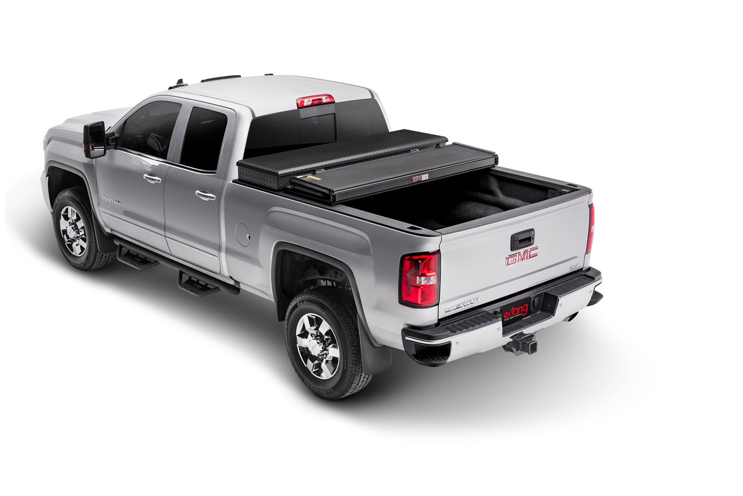 Extang - 84658 - Tonneau Cover -  84658 Solid Fold 2.0 Toolbox - 20-24 Silv/Sierra 2500/3500 8' w/o Factory Side Storage - P/N: 84658