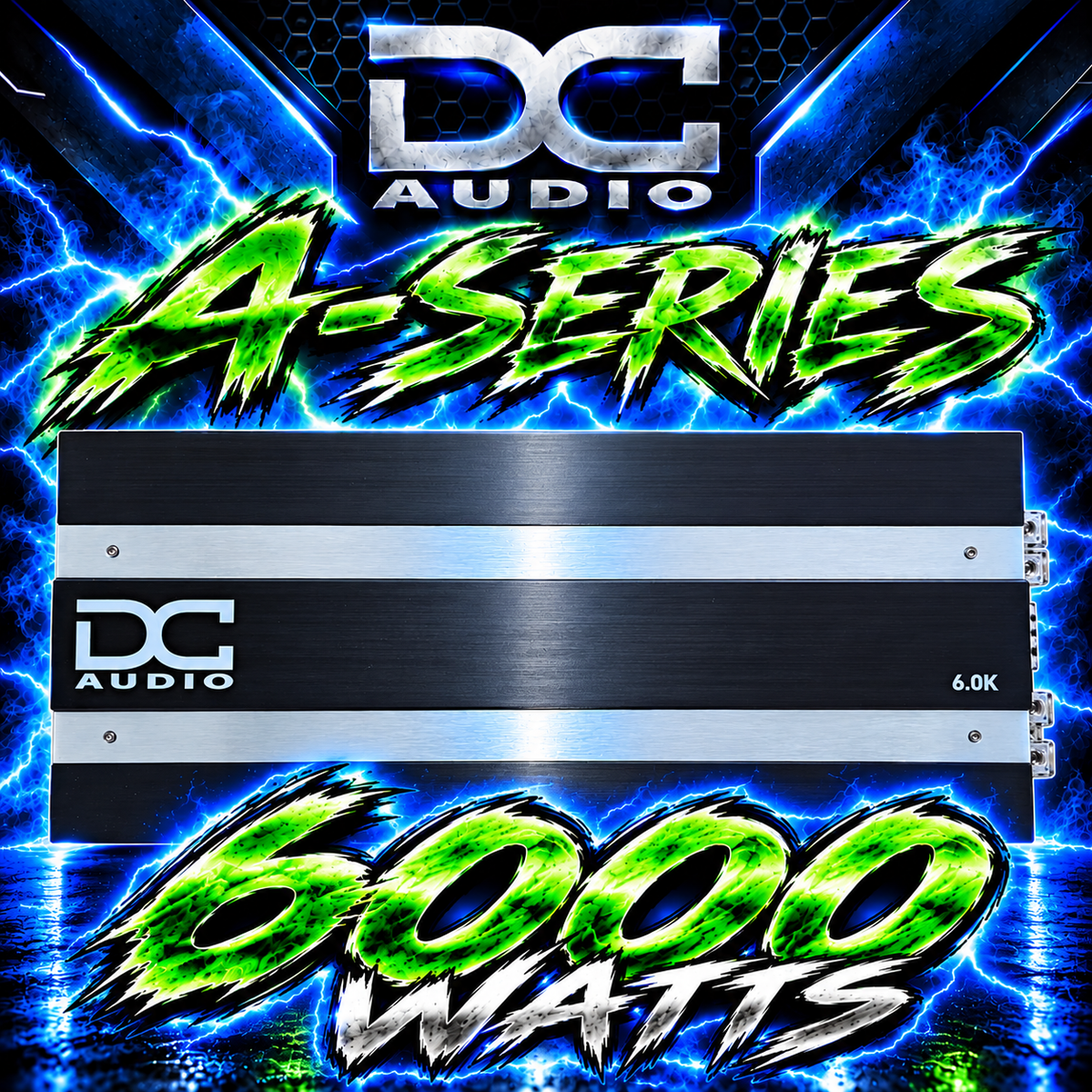 DC Audio 6.0k 6000 watt Mono Block Amplifier