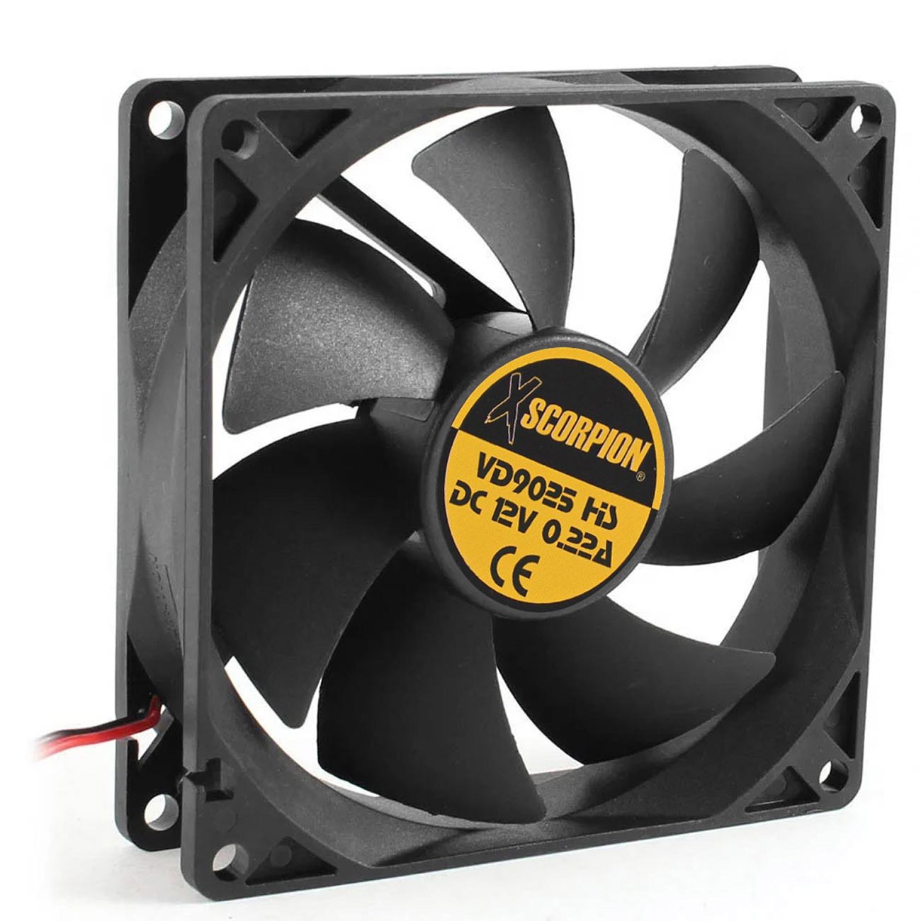 Xscorpion FAN3 3-Inch Square Fan for Ventilation and Cooling
